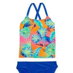 2-Piece Tankini Swimsuit for Girls from Wonder Nation